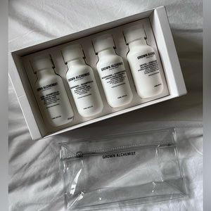 NEW Grown Alchemist Hair Travel Kit Detox & Nourishing Shampoo/Conditioner